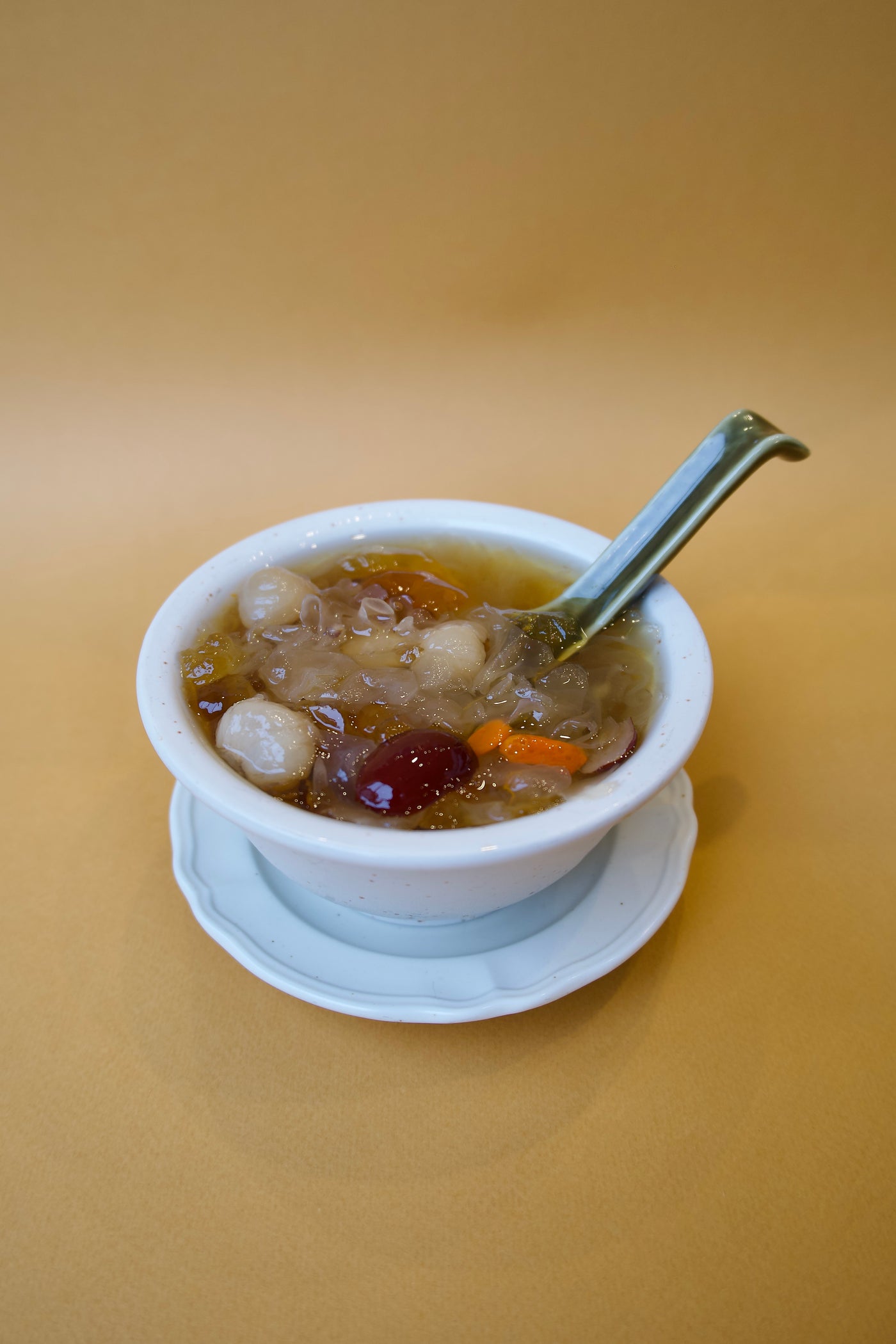 Peach Gum & Snow Fungus Dessert Soup