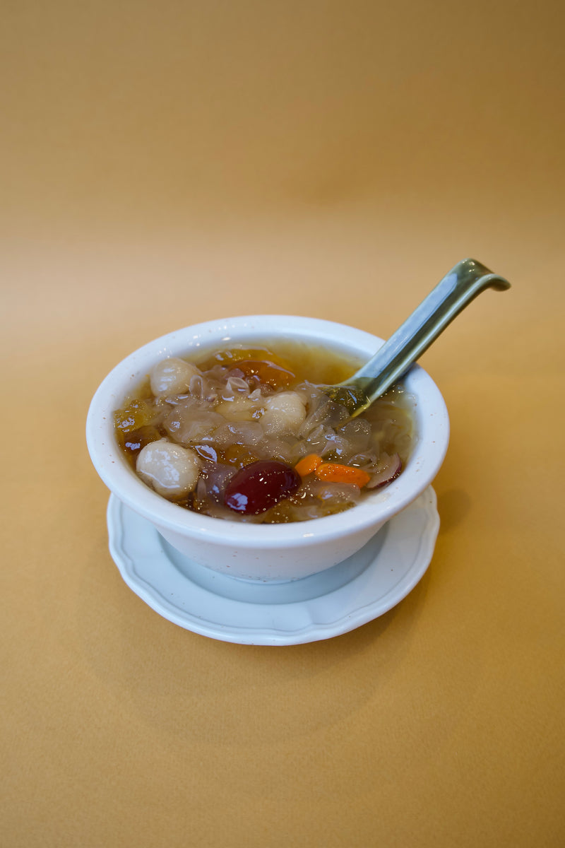 Peach Gum & Snow Fungus Dessert Soup